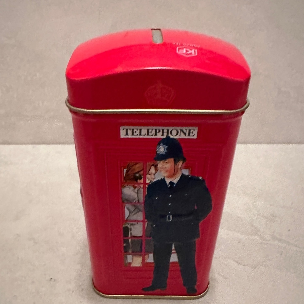 Vintage Ahmad Tea Collectors Metal Tin & Bank - Picture 3 of 5